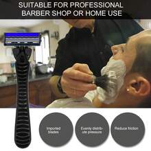 Manual Shaving Razors, 3-Layres Blade Razors, Replacement Razor Blades, Hair Care Tools, Traditional Safety Razors For Smooth Shaving Travel