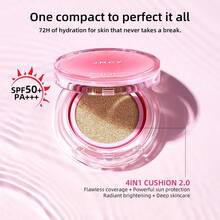 J.M.C.Y 三合一气垫粉底液，遮瑕、持久，适合油性及干性肌肤，并提供防晒保护 - LC02 DAISY - 查看 4