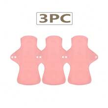 3pcs Breathable Mesh Nursing Pads - Washable & Reusable Sanitary Napkins, Comfortable & Durable, Available In Multiple Sizes & Colors, Suitable For Pregnant Women/Females/Elderly/Males/Children