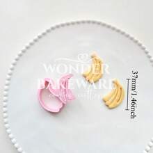 Cortadores de Biscoito de Morango Plástico, Moldes de Biscoitos em Forma de Morangos Cartoon, Carimbo de Biscoito de Frutas Cartoon, Suprimentos de Cozimento de Biscoitos para Bebês - Fruta - Visão 8