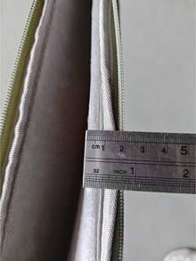 加厚防震笔记本电脑保护套，牛津布防水尼龙内衬，前置口袋，储物隔层，双拉链设计，适用于 13-14 英寸/14.1-15.4 英寸笔记本电脑（兼容 16 英寸）。 - 寶藍色 - 查看 8