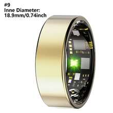 Unisex Smart Ring Fitness Tracker - Waterproof Health Ring, Sleep Tracking, Gesture Slide Video With Built-In Motion Gesture Function, Heart Rate And Blood Oxygen Monitoring, Home Care Fitness Ring, Step And Calorie Counting, Switchable Video, Comfortable Wear (15/20mAh Rechargeable Battery) - ET-多色 - 查看 19
