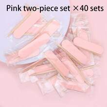 Nail Care Tool Kit, Pink & Black, Manicure Tools, Women Nail File Set - Multicolor - View 15