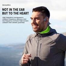 PHILIPS TAA6609C Open-Ear Bluetooth 5.4 Sports Earphones, Bone Conduction Microphone, 32g Lightweight Titanium Alloy Frame, IP66 Dust & Sweat Resistant, 10-Hour Battery Life, AI Noise-Canceling Calls, Suitable For Running, Cycling, Gym And Outdoor Sports - Multicolor - View 5