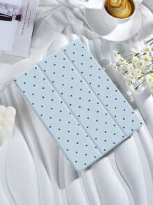 Polka Dot & Minimalist Pattern Tablet Protective Case, Compatible With IPad 9.7/10.2/10.5/10.9/12.9/Pro 11 (10th Gen), Galaxy Tab S6 Lite 10.4", Kindle Paperwhite 12th Gen (2024), Kindle 11th Gen (2022), Offers Soft Shock-Proof Protection, Supports Smart Stand/Auto Wake/Sleep Function - 多色-7 - 查看 3