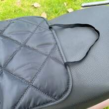 Electric Scooter Windshield Cover, Detachable & Thickened, Double-Sided, Thermal Lining, Windproof For Small Electric Bicycle In Autumn/Winter - Fleece-lined Version - View 6