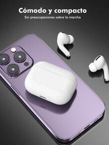 CasaBella WTECH Auriculares Bluetooth GPS OEM de tercera generación, auriculares Bluetooth inalámbricos, admiten carga inalámbrica, compatibles con Android - Blanco - Ver 6