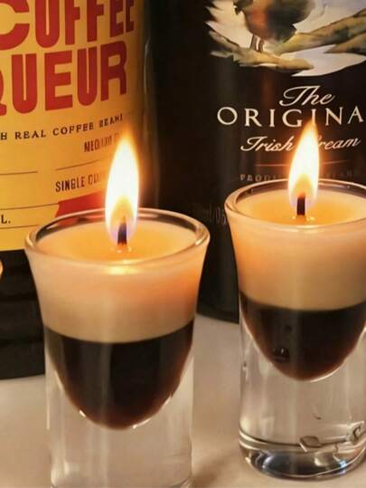3pcs B52 Bomber Vodka Cocktail Candle,Baileys Sweet, Coffee Lily Candles,Candle,Sented Candle,Decorative Candle,Soy Candles,Bestfriend Gifts,Gift For Woman,Winter Gift,Candles Home Decoration.Candlesornaments, Decorations,Candles.