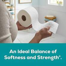 Angel Soft Toilet Paper, 48 Mega Rolls = 192 Regular Rolls, Soft And Strong Toilet Tissue - trắng - Xem 2