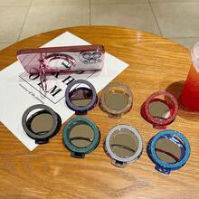 1个全新MagSafe磁吸手机支架，闪亮镜面设计，通用背胶手机支架，适用于和安卓手机 - 彩色 - 查看 2