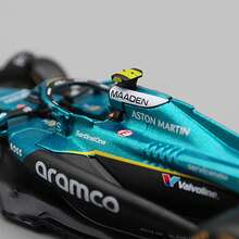 1/43 比例 F1 阿斯顿·马丁 AMR23 和 AMR25 赛车 #14 费尔南多·阿隆索-迪亚兹 合金压铸仿真模型车收藏玩具，圣诞节和生日礼物 - AMR25 #14 - 查看 8
