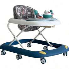 Andador interactivo con música para bebés duradero - Azul - Ver 3