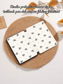 Kingsung Ốp bảo vệ máy tính bảng thiết kế tối giản hình nơ, phù hợp với các kích thước 9.7/10.2/10.5/10.9/12.9/Pro 11, thế hệ thứ 10, Galaxy Tab S6 Lite 10.4", Kindle Paperwhite thế hệ thứ 12 (2024), Kindle thế hệ thứ 11 (2022), Kobo Clara Colour. Chất liệu mềm mại, chống rơi vỡ, chân đế thông minh/chức năng tự động bật/tắt màn hình. - Nhiều màu - Xem 9