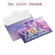 KpopDemonHuntesMattel KPOP 女巫狩猎收藏照片卡、信封、贺卡、创意随机 LOMO 卡片 - 彩色 - 查看 9