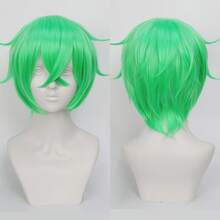 Karida 60cm/24inch Extra Long Straight Synthetic Hair Wig With Bangs, Colorful, Suitable For Daily Use, Cosplay, Halloween, Christmas, St. Patrick's Day And Other Costume Parties - Multicolor - View 96