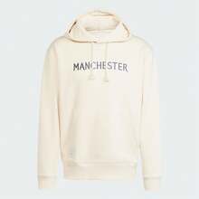 Adidas 男士休闲套头卫衣，轻盈抓绒内里，时尚百搭，适合日常穿着，春秋季 - 米色 - 查看 1