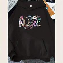 Men Outdoor Hoodies & Sweatshirts - Black - View 7