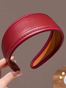 复古简约宽发箍，女士高冠发箍配饰发带 - 彩色 - 查看 17