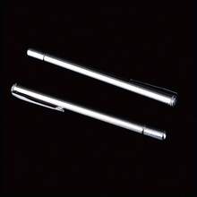1pc Retractable Stainless Steel Pointer Pen, 6 Segments, Suitable For Teaching Instruments