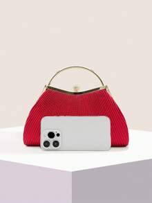 Women Evening Bags - Red - View 8