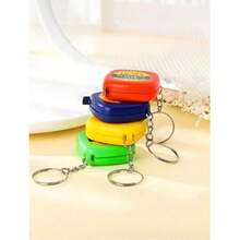 5/10/20pcs Mini Retractable Tape Measure Keychain - 1m/3ft - Portable Metal Plastic Pocket Ruler, Sewing Measuring Tape, Household Sewing Ruler, Keychain For Carrying, Suitable For Various Gatherings And Gifts, Sewing Tools, Measuring Tools, Great For Giving To Family, Friends And Colleagues.