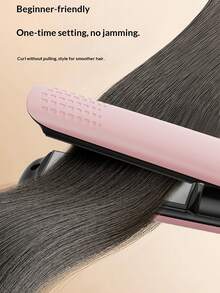 Última plancha alisadora inalámbrica, plancha y rizador multifunción, herramienta de peinado recargable y portátil, nueva plancha alisadora y rizadora de iones de doble uso - Multicolor - Ver 8