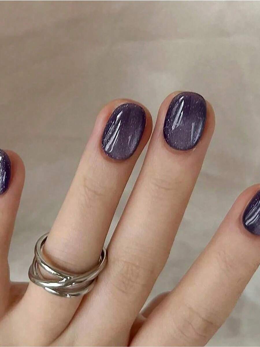 24Pcs Neutral Short Square Shape Nail Nails White Solid Nail Press On Nails Acrylic Nails Fake Nails Manicure Set Includes 1Sheet Adhesive Tabs And 1Pc Mini File Perfect For Everyday Wear Nail Supplies Nails - Nhiều màu - Xem 1