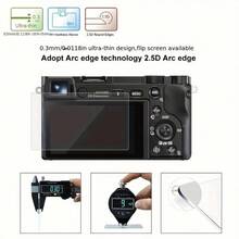 2pcs Screen Protector Film, Compatible With NEX-7/NEX6/NEX-5N/NEX-5T/NEX-5R/NEX-5C/NEX-3N, 9H Hardness, Easy To Apply, Scratch-Resistant, Anti-Fingerprint, High Definition And Clarity - View 3