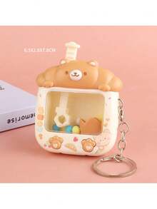 Funny Claw Machine Keychain, Mini Home Doll Catcher Doll, Small Plush Grabber Pendant Accessory - Multicolor - View 11