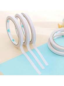 Fita adesiva dupla face transparente (5/10 unidades) - Adesivo forte, ideal para embalagens e decoração de flores, escritório, escola, projetos DIY, artesanato, fotografia, scrapbooking, arte, trabalhos manuais, cartões de felicitações e confecção de presentes. Fita dupla face em diversos tamanhos, adesivo forte, acessórios para decoração de balões DIY, fita para scrapbooking de fotos DIY, molduras e fotos. - Branco - Ver 11