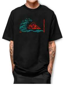 Camiseta QUICK JAPÃO conforto e estilo de Alta Qualidade - Preto - Visão 1