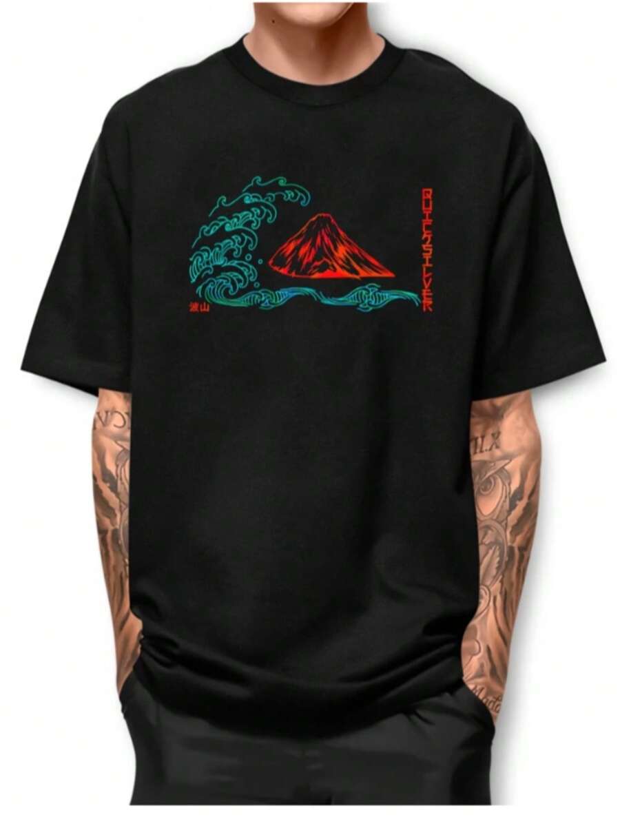 Camiseta QUICK JAPÃO conforto e estilo de Alta Qualidade - Preto - Visão 1