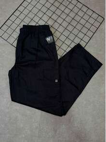Dazzling Original Black Cargo Pants - Wide Leg Twill Streetwear Jeans - màu đen - Xem 8