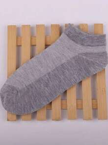 5/10 Pairs Minimalist Casual Boat Socks For Everyday Wear - Multicolor - View 4