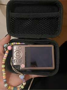 Portable Digital Packet,Magnetic Tape Storage,Earphone Bag, Coin Purse,Earphone Portable Bag, Cosmetic Bag, Vacation, Christmas Gift, Christmas Holiday Gift, Data Cable Storage Box Storage Bag, Key Bag, Data Cable Charger, Storage Bag, Wireless Earphones And Earphone Box, University Dormitory Travel Data Cable Storage Essential Storage Bag - Multicolor - View 3