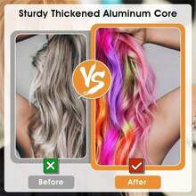 1pc Hair Coloring Highlighting Cap Reusable Silicone Pull Through Cap With Hook Hair Dye Cap Professional Practical Convenient Supplies - Multicolor - View 7