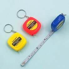 5/10/20pcs Mini Retractable Tape Measure Keychain - 1m/3ft - Portable Metal Plastic Pocket Ruler, Sewing Measuring Tape, Household Sewing Ruler, Keychain For Carrying, Suitable For Various Gatherings And Gifts, Sewing Tools, Measuring Tools, Great For Giving To Family, Friends And Colleagues.