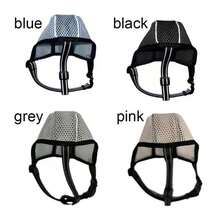 Reflective Mesh Dog Muzzle,Adjustable Muzzle 9.4"-11" Snout Circumference,Soft Breathable Muzzles Allows Panting And Drinking - Black - View 4