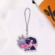 Cartoon Character Shaped Keychain, Cute Q Version Pendant - Multicolor - View 9