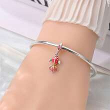 1 Silver-Plated Pendant Bead, Chinese New Year Tiger-Head Hat Girl Bead, Chinese New Year Top Scholar Bead, Chinese New Year Lucky Red Horse Pendant, Chinese New Year Tiger-Head Shoe Pendant, Chinese Good Luck Koi Pendant, Matryoshka Surprise Box Charm, Spring Festival Firecracker Celebration Pendant, Cute New God Of Wealth Bead - Multicolor - View 11