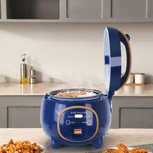 8L Mini Rice Cooker, Dual Voltage 110V-220V, Removable Inner Pot, Multi-Functional For Cooking Rice/Boiling Water/Simmering Soup, Compact Small Capacity Electric Cooker​