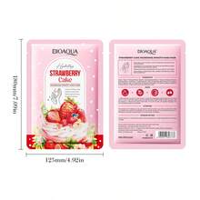 1/3/5pairs Strawberry Cake Nourishing And Smoothing Hand Mask, Specially Designed For Dry, Chapped Hands, It Moisturizes, Soothes, And Deeply Nourishes, Creating A Comfortable Autumn/Winter Look, Suitable For Autumn/Winter Seasons, Y2K, Halloween, Parties, New Year's, Thanksgiving, And Other Occasions, It Also Makes A Wonderful Gift.