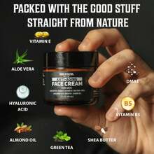 Viking Revolution Mens Anti Aging Face Cream - Mens Face Moisturizer For Men With Hyaluronic Acid, Aloe Vera, Vitamin E - Wrinkle Cream For Men With Vitamin B5, Green Tea (2 Fl Oz) - ColorA - 查看 2