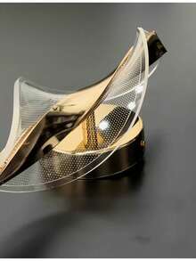 Gold/Black Acrylic Wall Lamp With Cloud/Snowflake Pattern, Suitable For Bedroom, Living Room, Dining Room And Other Home Decor Lighting