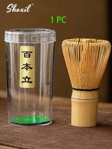 shoxil 4件套抹茶套装，日本手工抹茶筅，抹茶配件，茶具礼盒 - 抹茶工具 - 查看 3
