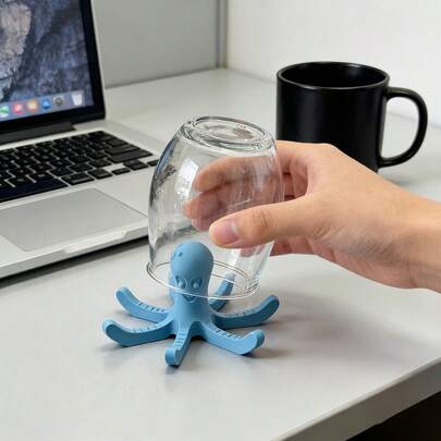 Bộ 2 giá phơi chai độc lập | Hệ thống thông gió nhanh giúp tăng hiệu quả làm khô, in 3D, tiết kiệm không gian, phù hợp với nhiều loại chai, cốc và ly rượu, lý tưởng cho nhà bếp, văn phòng và khi đi du lịch.