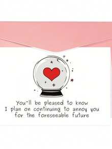 1 Valentine's Day Gift Card With Envelope, Anniversary Card, Funny Valentine's Day Card, Magical Wife, Valentine's Day Gift Box Card, Birthday Card, Birthday Card, Gift Card, Souvenir - Xk213 - View 14