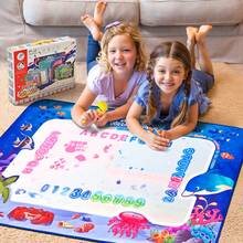 Tendencia100cm 23pzs Alfombra Grande De Dibujo Con Agua Niño JuguetesCalidad premium - 1 - Ver 8
