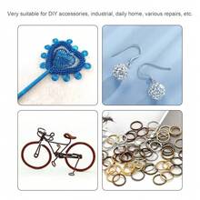 1pc Coil Winding Pliers, 6-In-1 Bent Nose Pliers, Manual Tool For Jewelry Making, Durable Round Nose Pliers, 6-Step Pliers - Multicolor - View 4