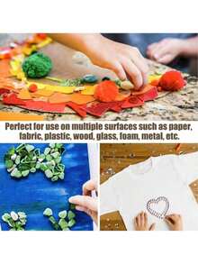 100/500个透明气球胶点（每卷100个圆形胶点），可移除双面胶带，适用于节日、婚礼和派对装饰 - 彩色 - 查看 8